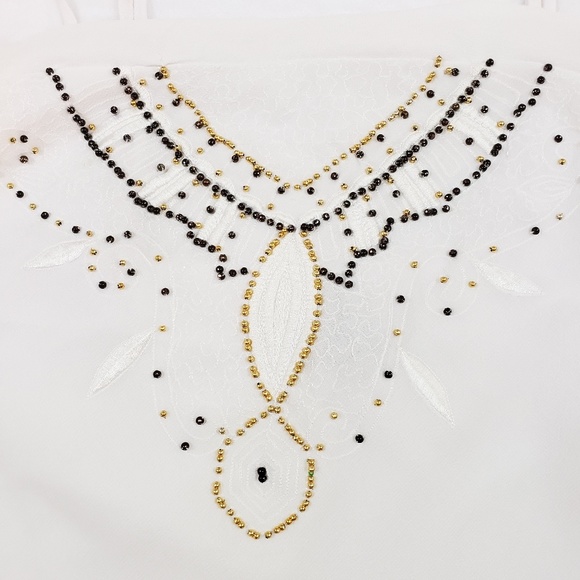 NWOT M.K.M Designs Embellished Cami - Picture 4 of 8